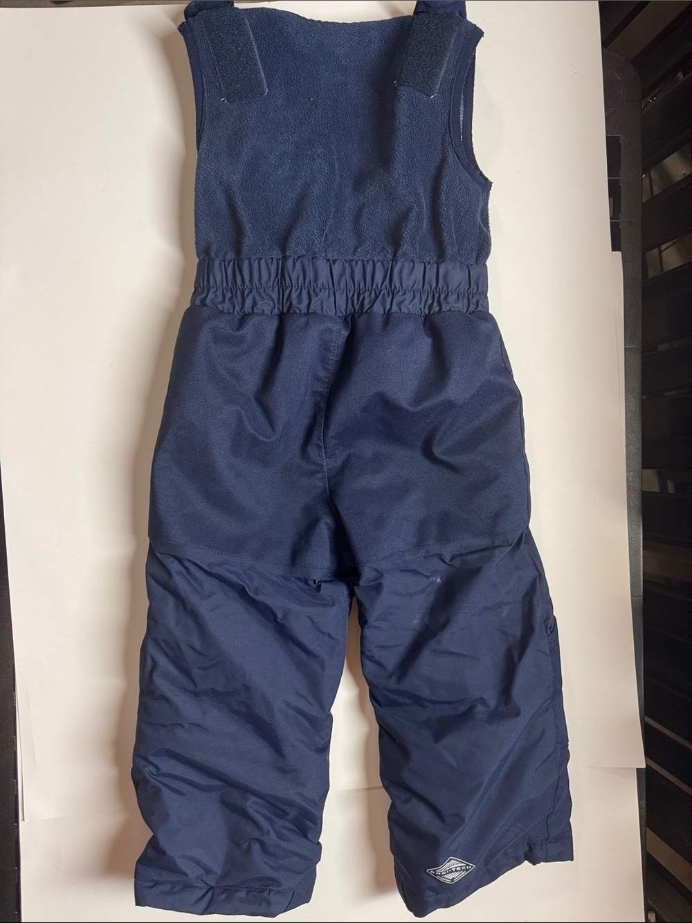 Columbia Kids Navy Blue Fleece Top Insulated Snow Bibs 3T - Picture 7 of 7